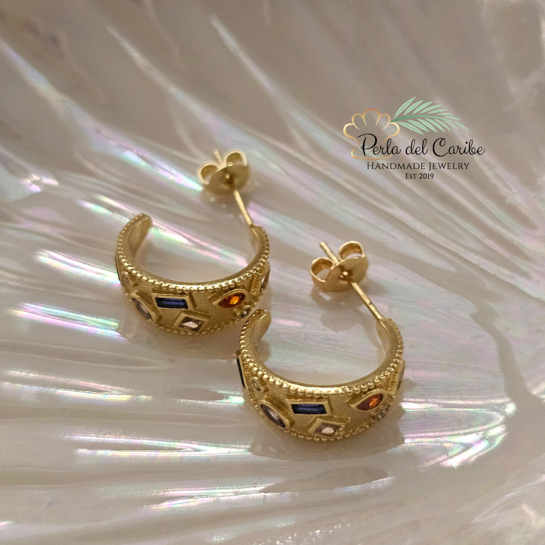 Geo Semi Hoops