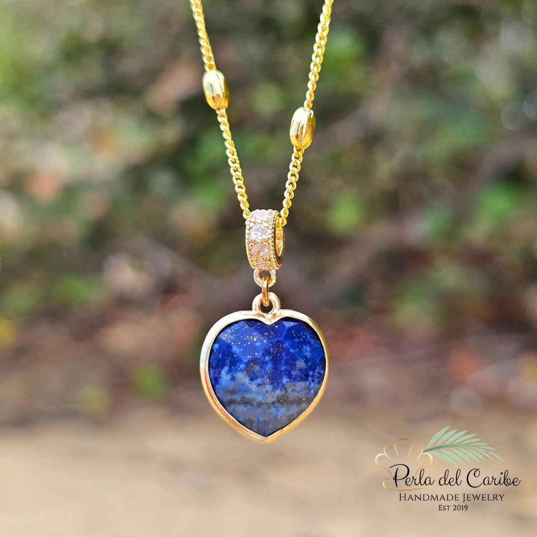 Lapis Lazuli Heart Pendant