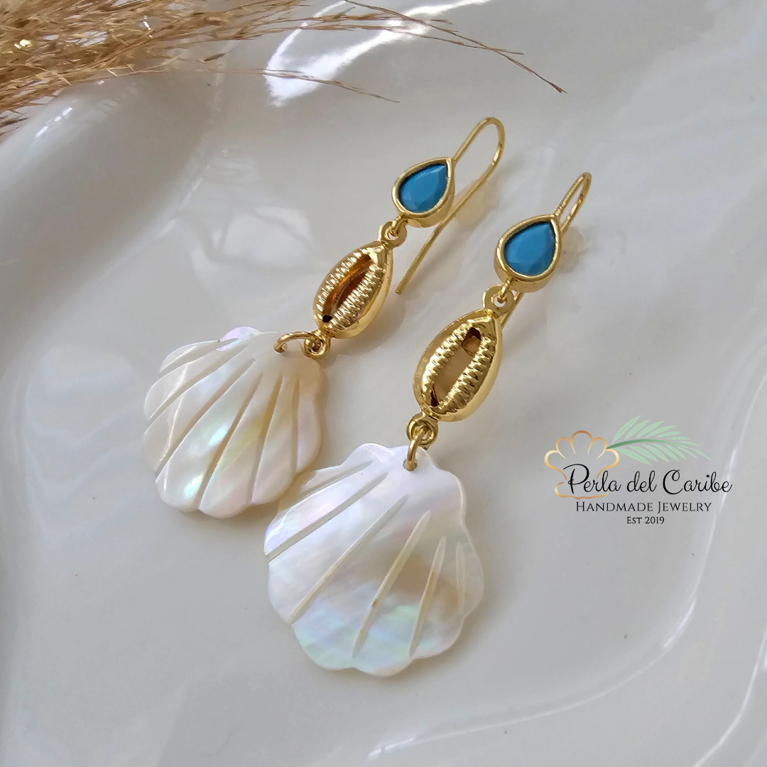 Nacre Shell Earrings