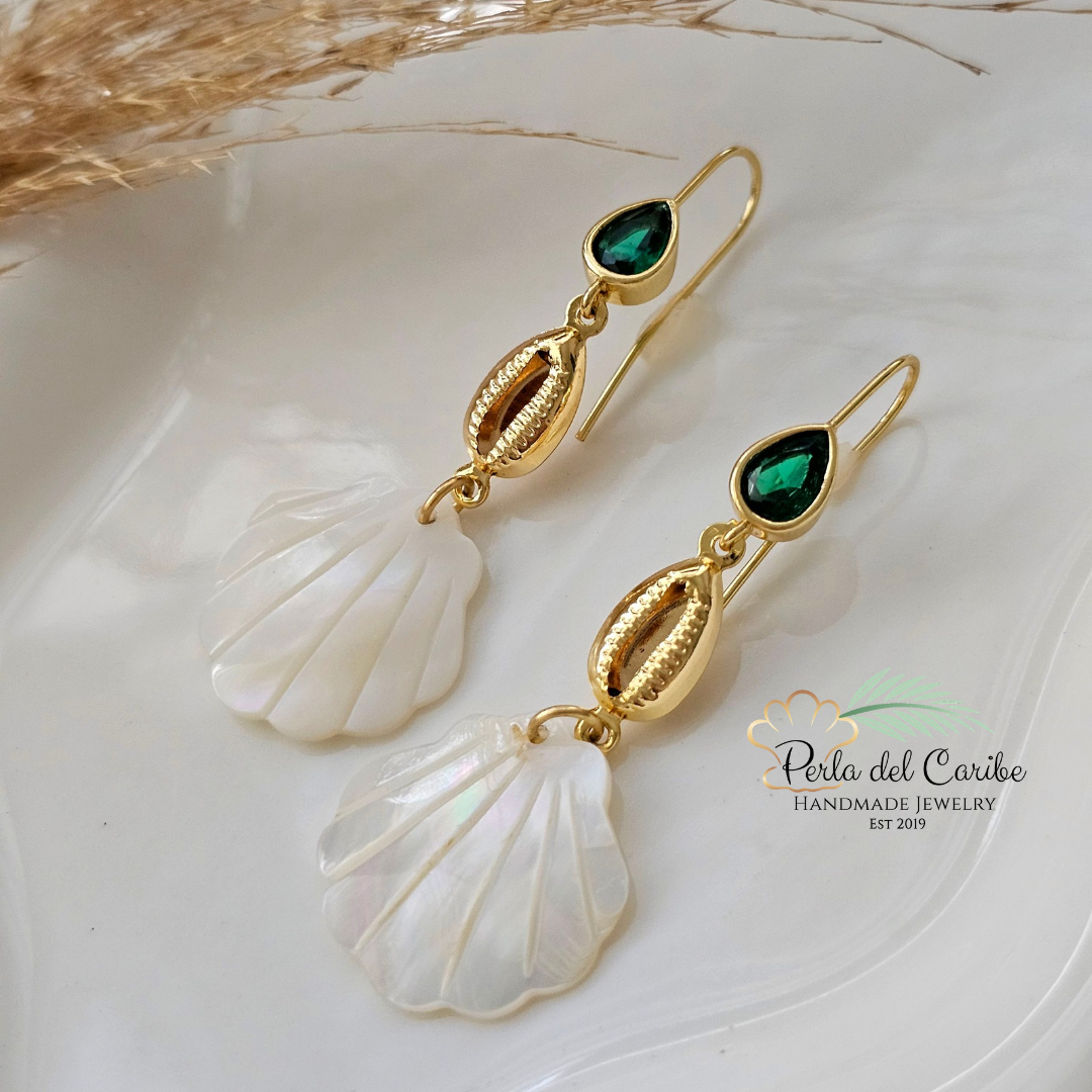 Nacre Shell Earrings