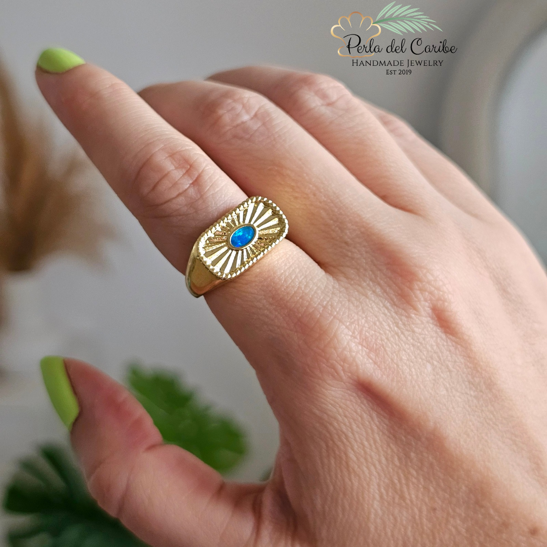 Opal Stone Ring