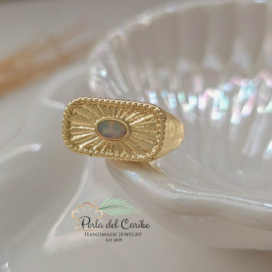 Opal Stone Ring