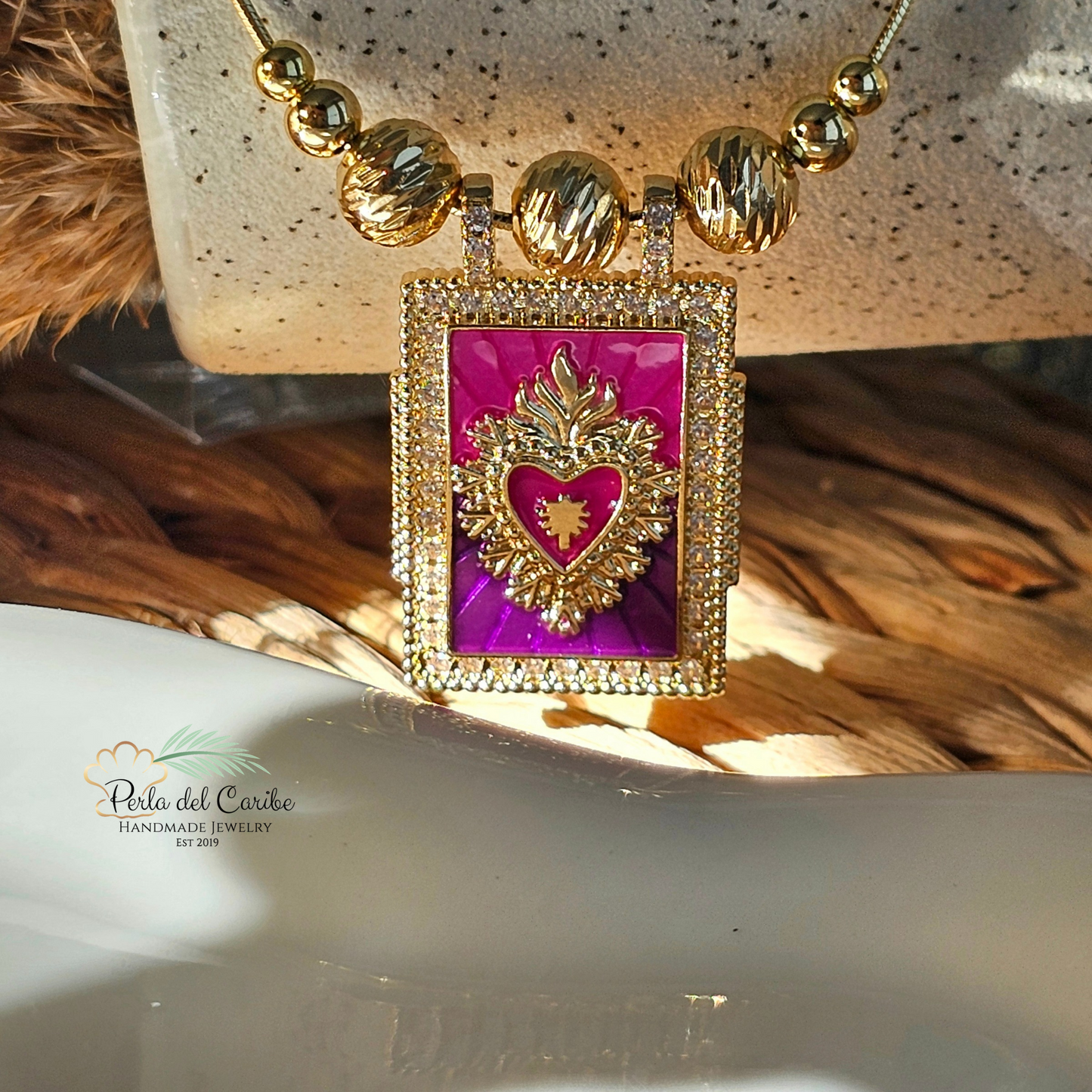 Sacred Heart Adjustable Chain