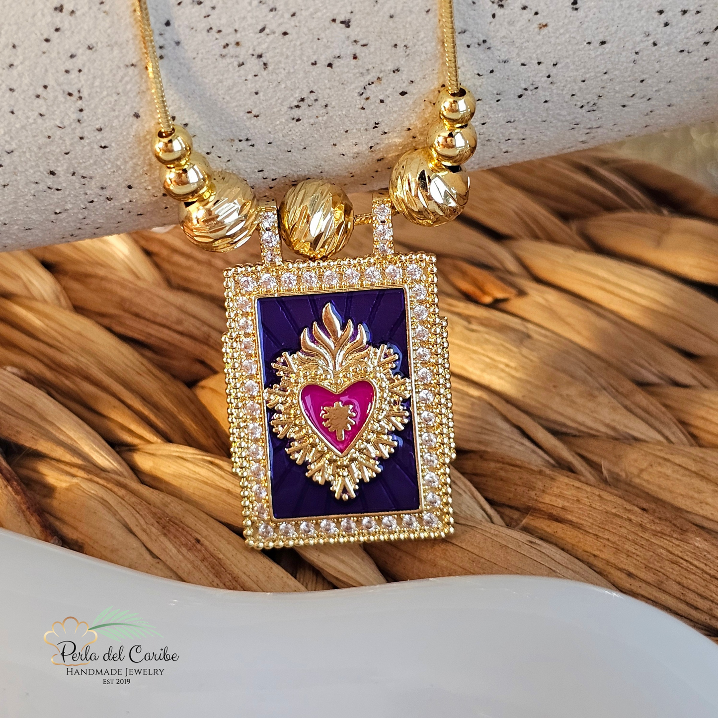 Sacred Heart Adjustable Chain