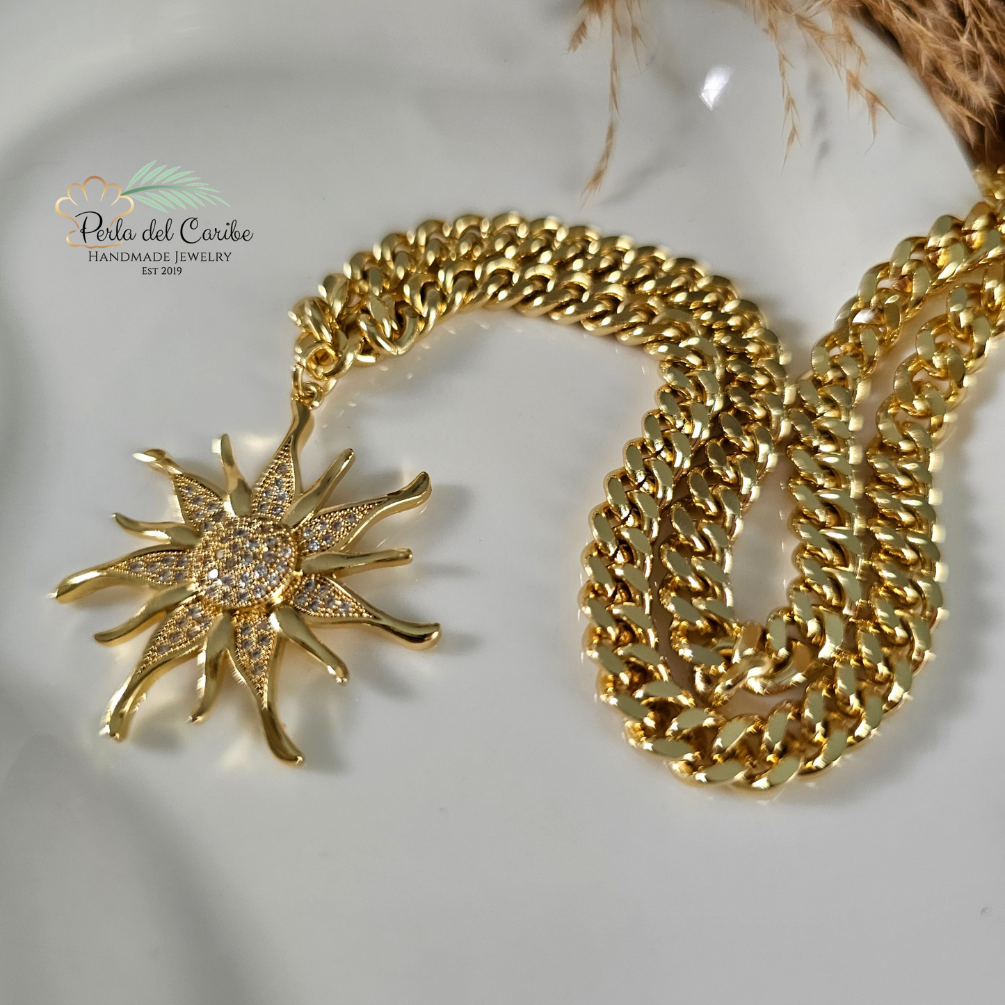 Zirconia Sun Chain