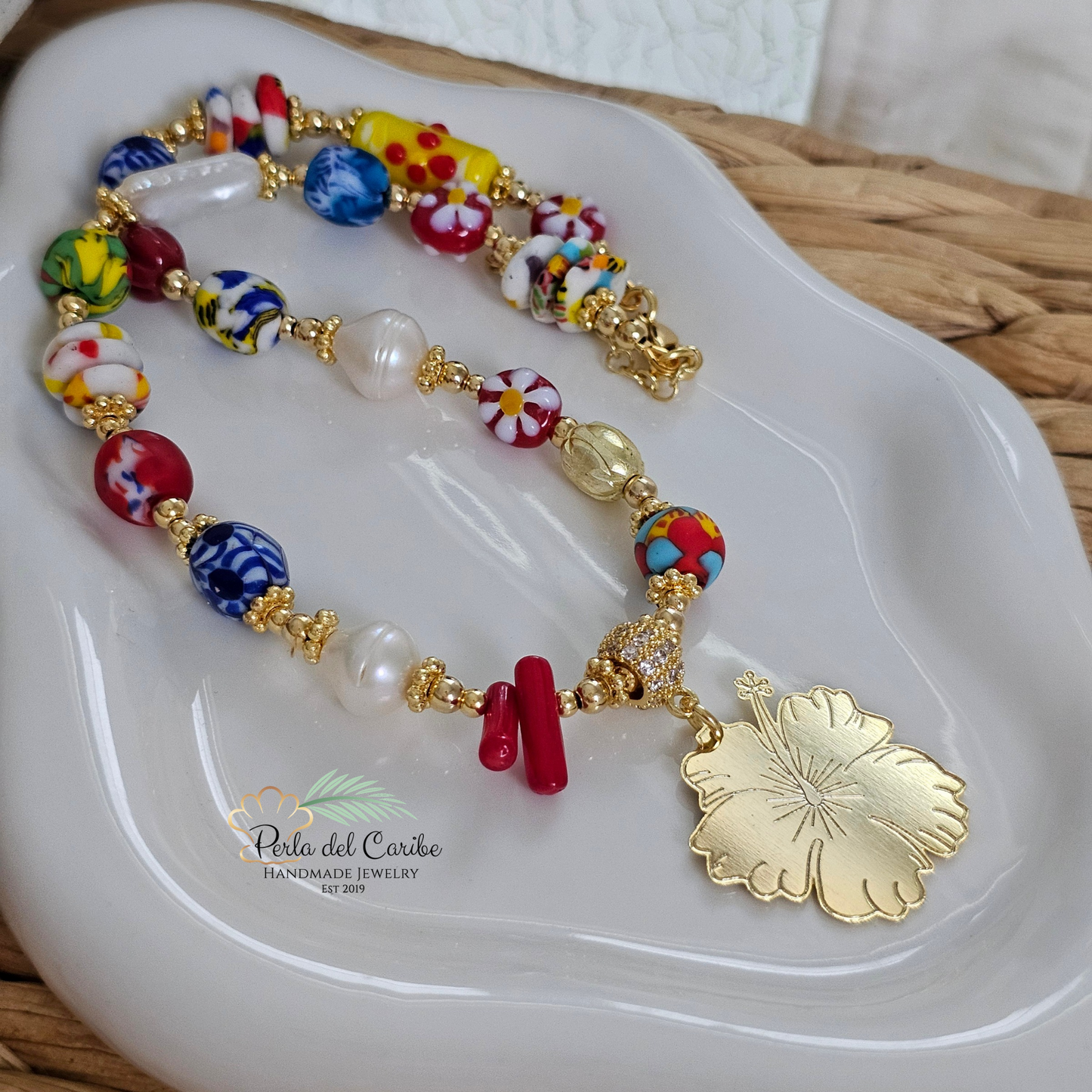 Flor de Borinquen Necklace