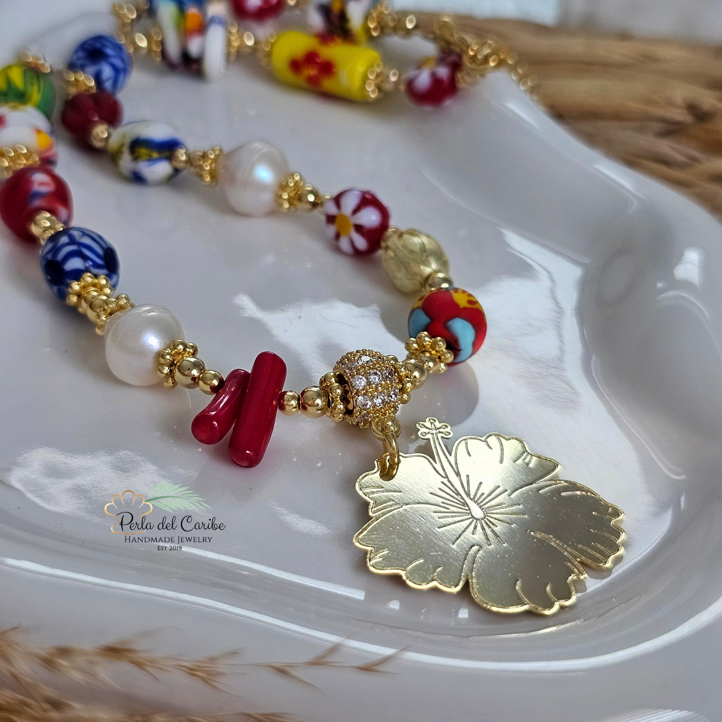 Flor de Borinquen Necklace