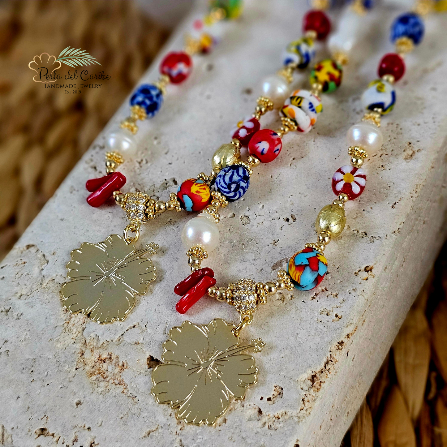 Flor de Borinquen Necklace