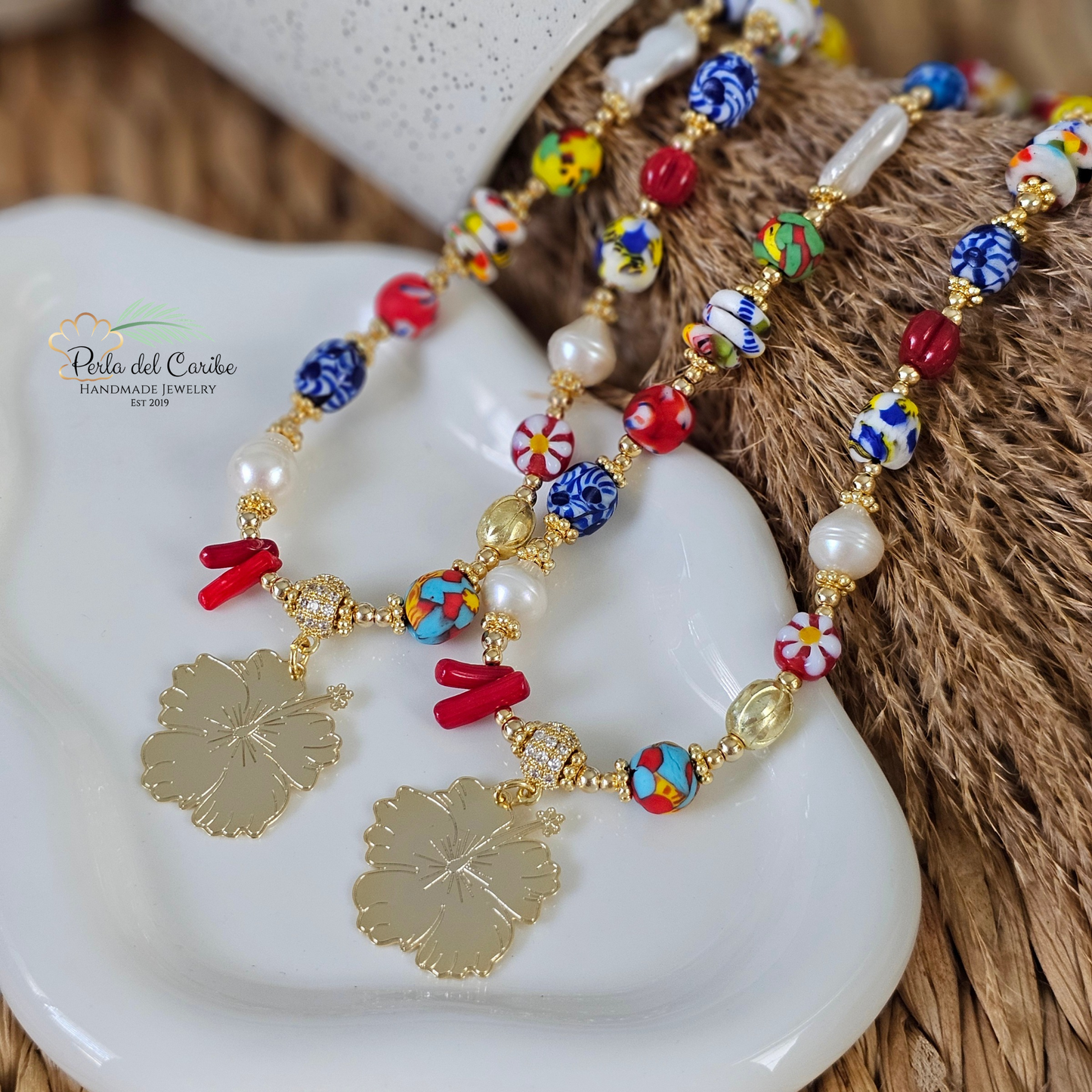 Flor de Borinquen Necklace