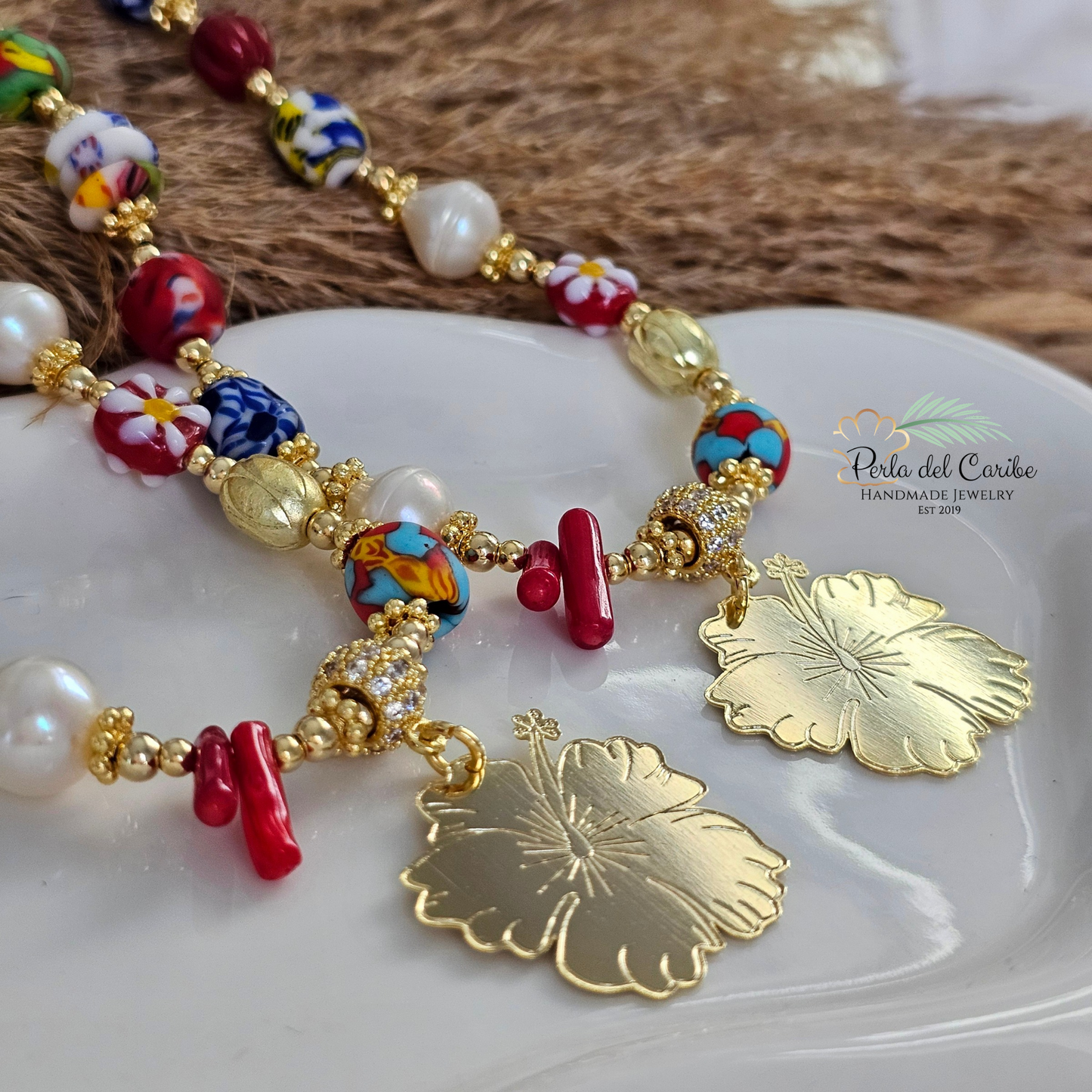Flor de Borinquen Necklace