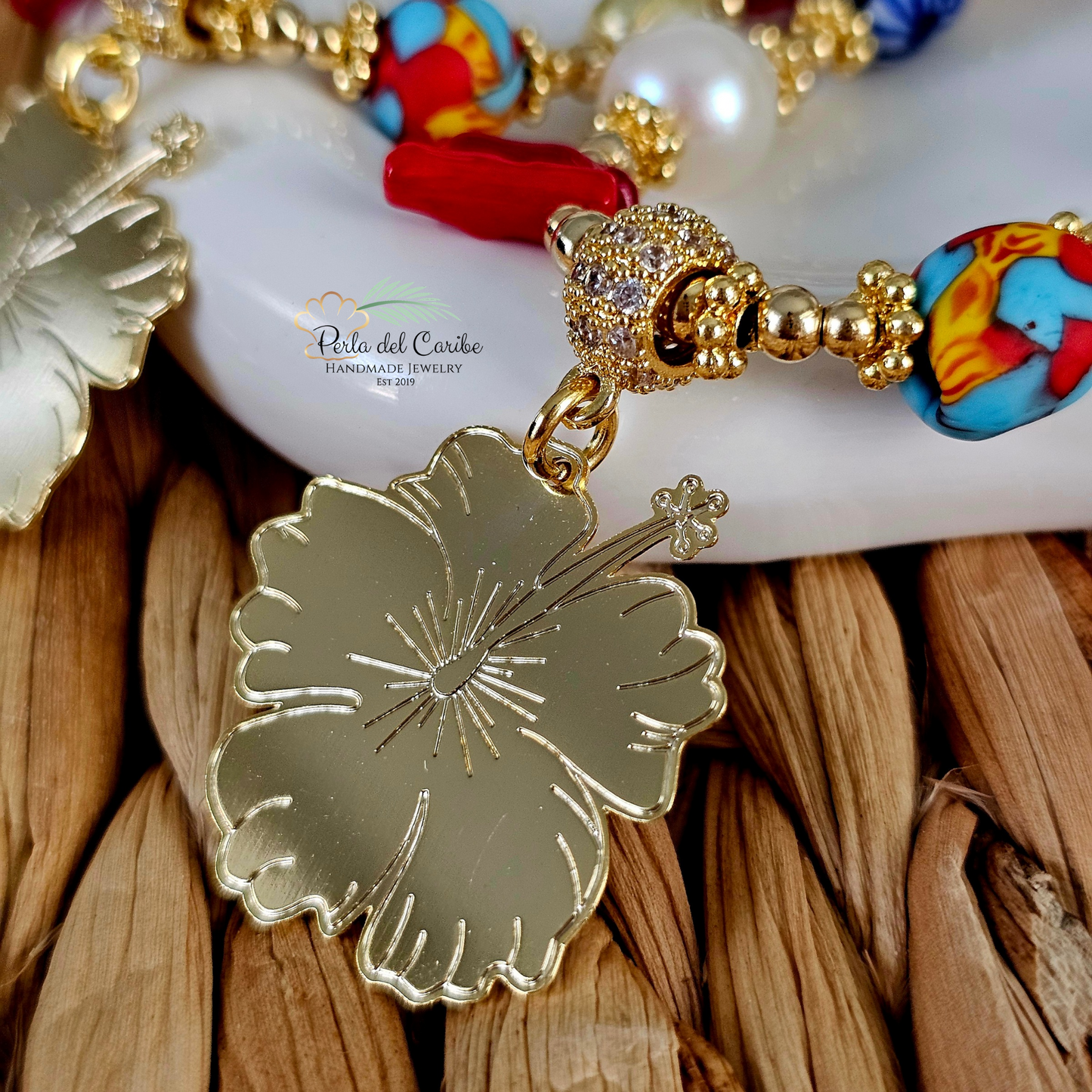 Flor de Borinquen Necklace