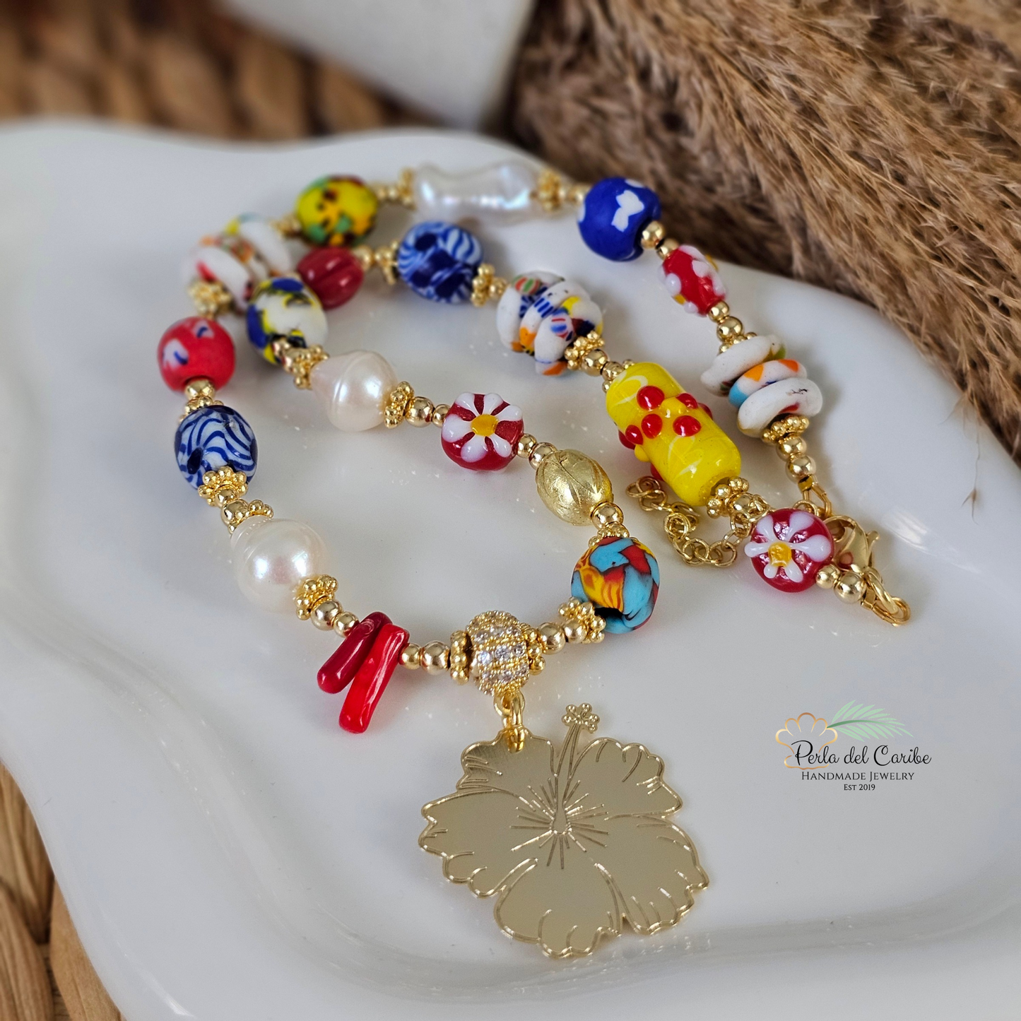 Flor de Borinquen Necklace