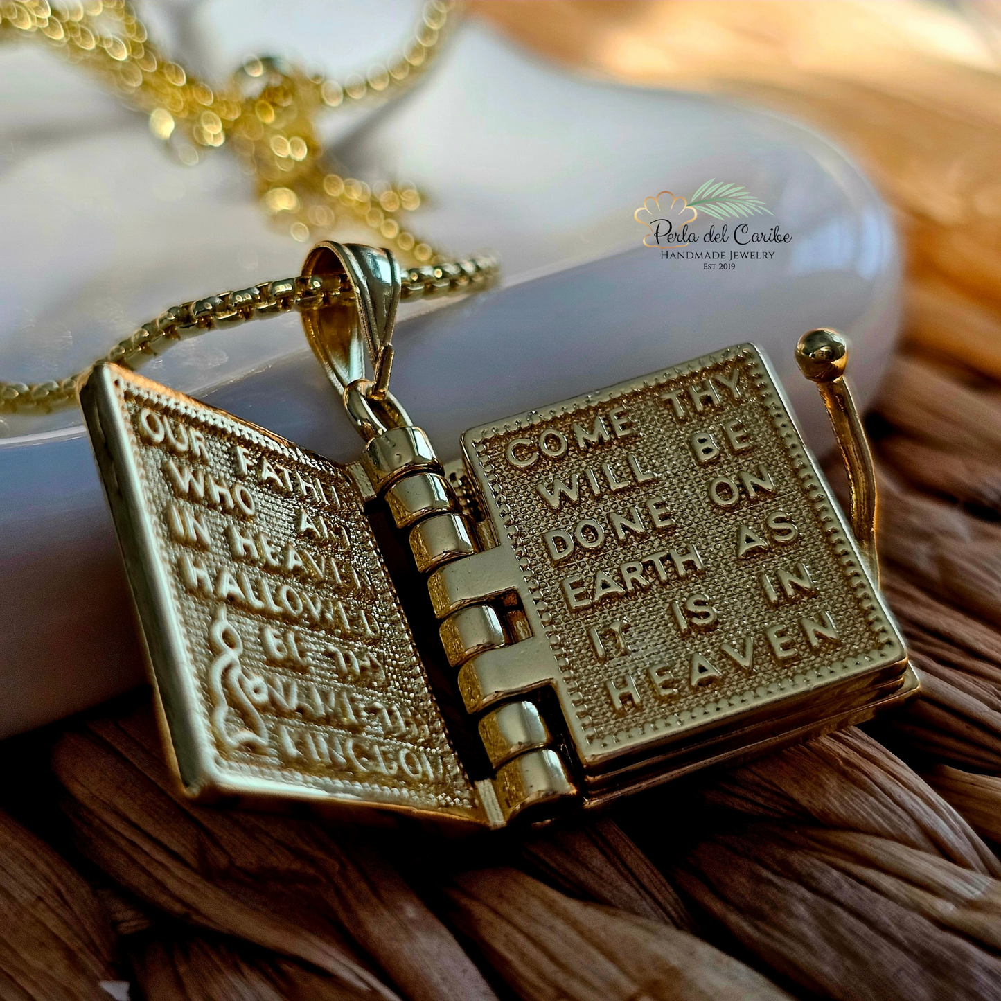 Holy Bible Charm Chain
