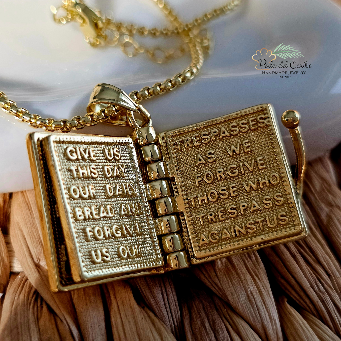 Holy Bible Charm Chain