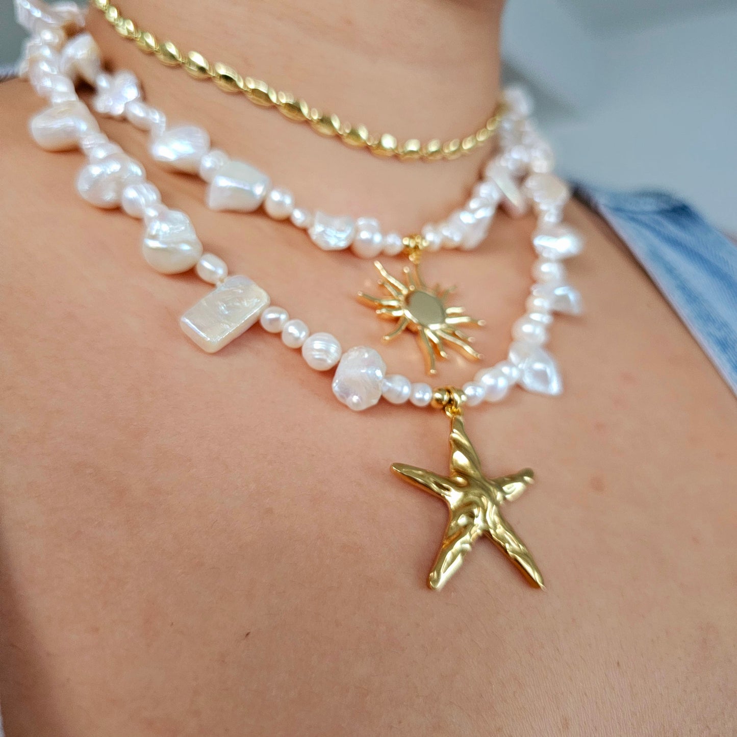 Venus Pearl Necklace