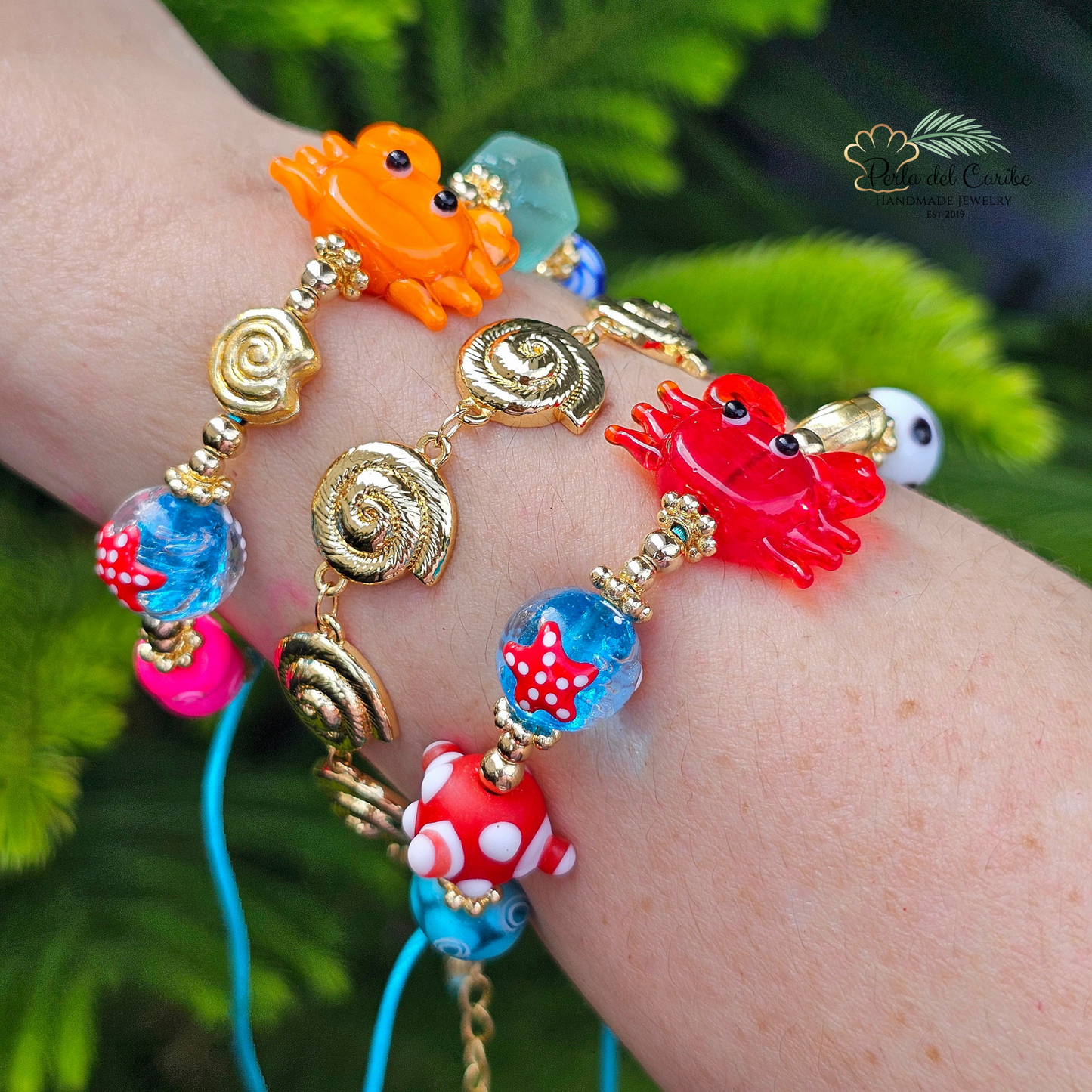 Crab Cord Bracelet