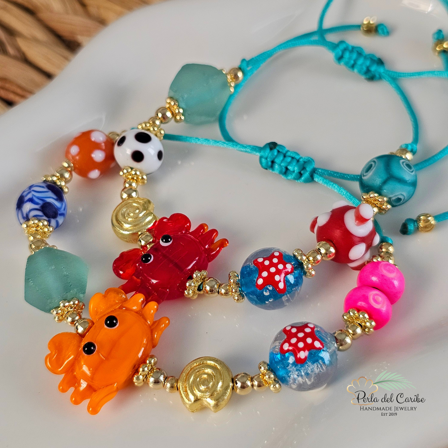 Crab Cord Bracelet