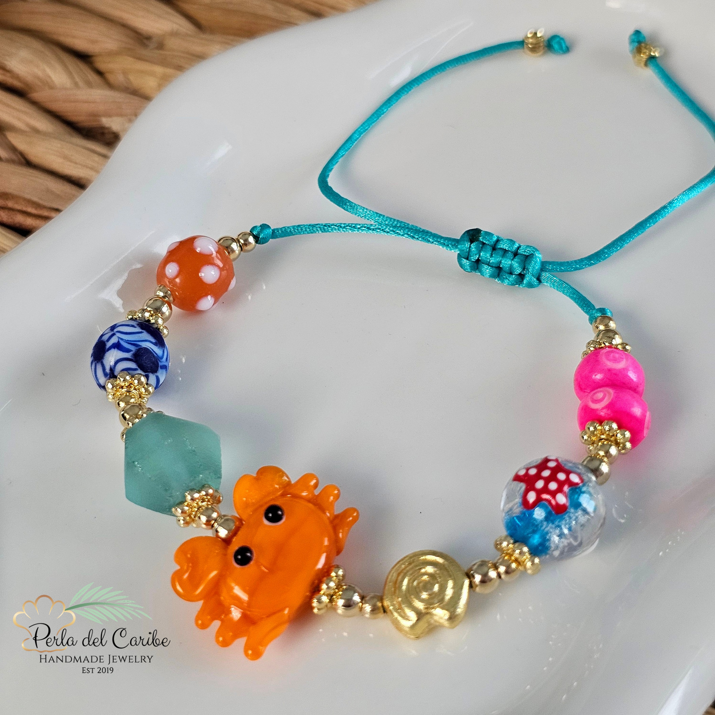 Crab Cord Bracelet