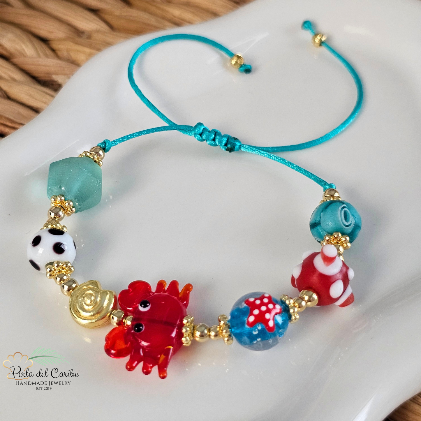 Crab Cord Bracelet