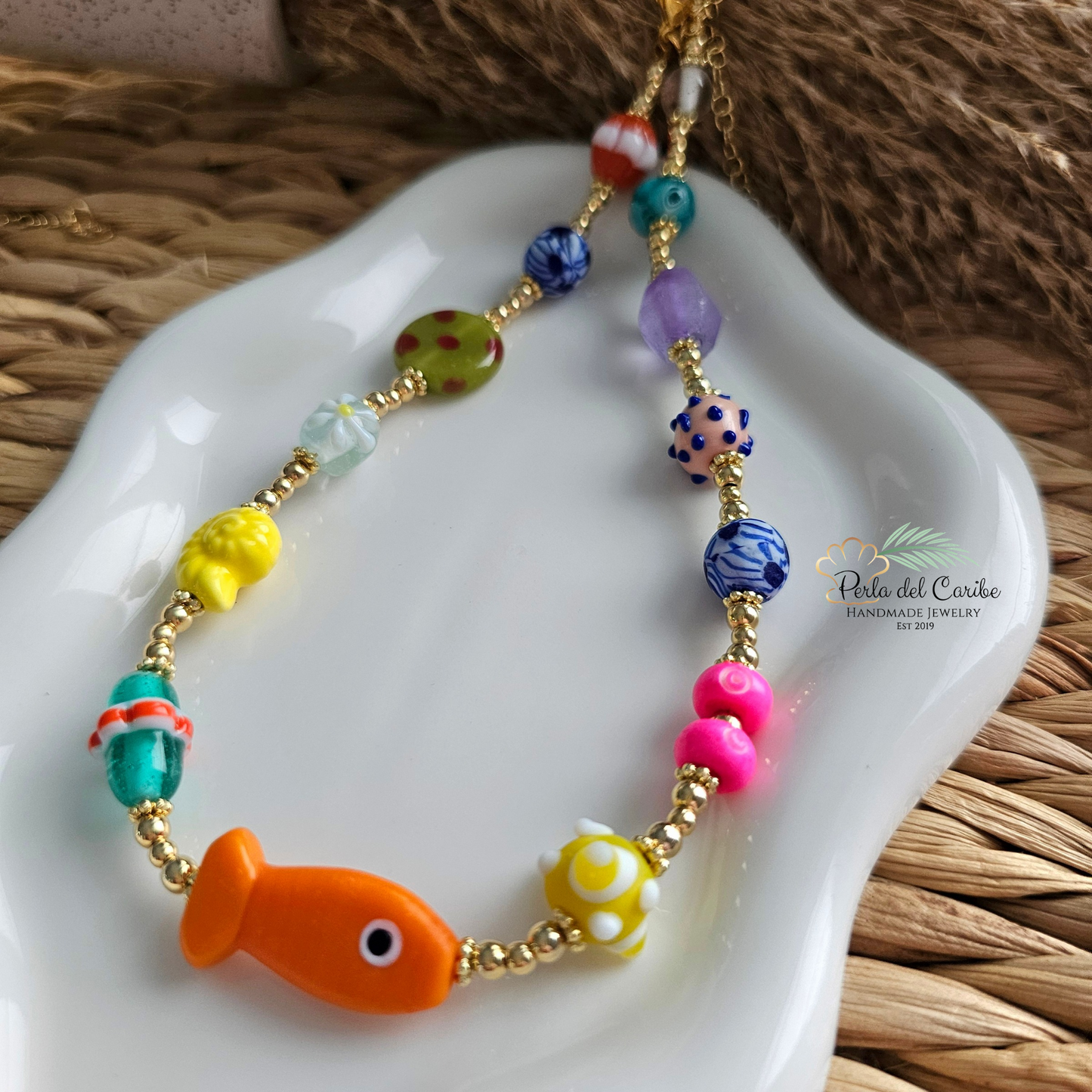 Murano Fish Choker