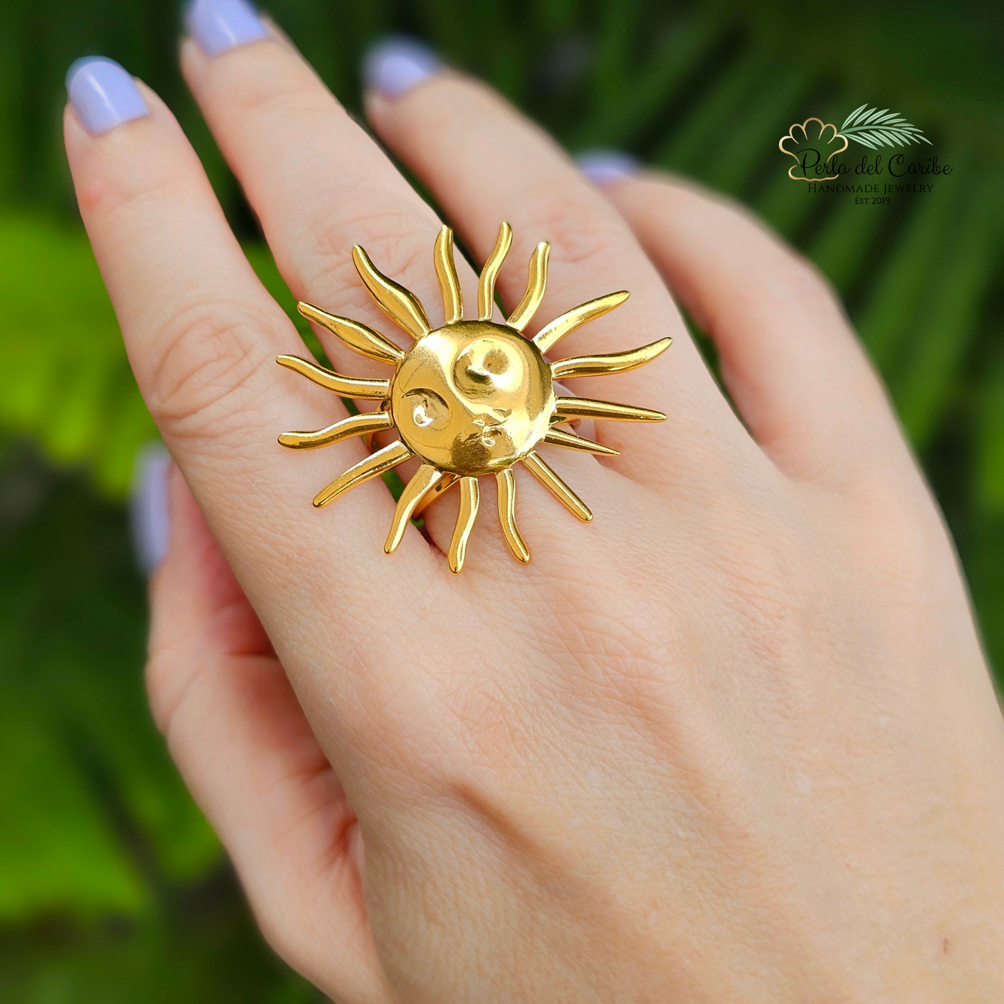 Statement Sun Ring