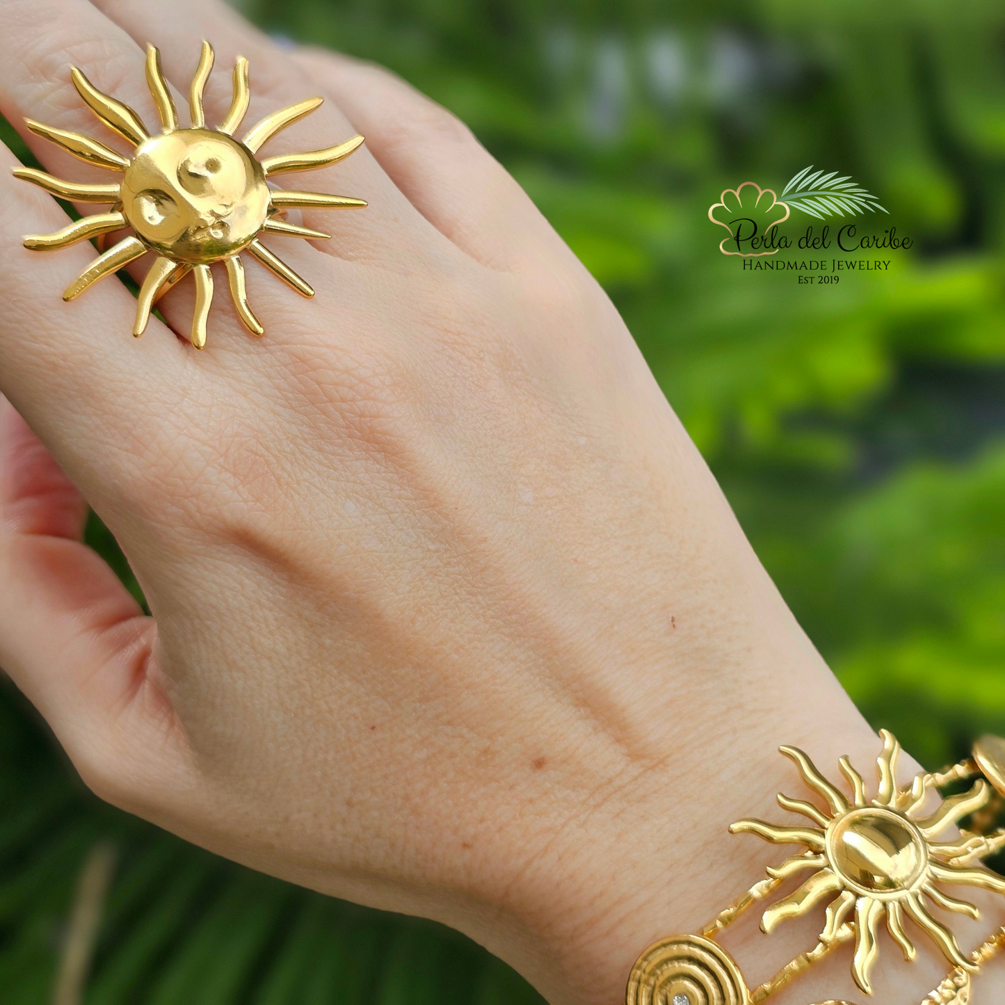 Statement Sun Ring