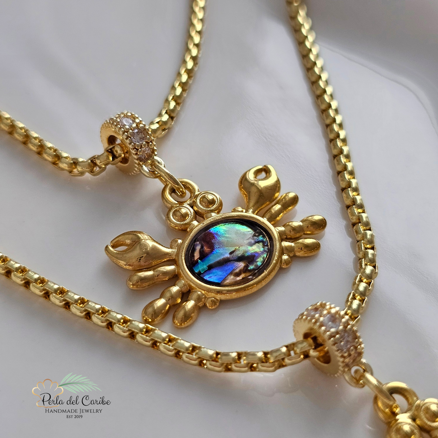 Abalone Shell Crab Chain