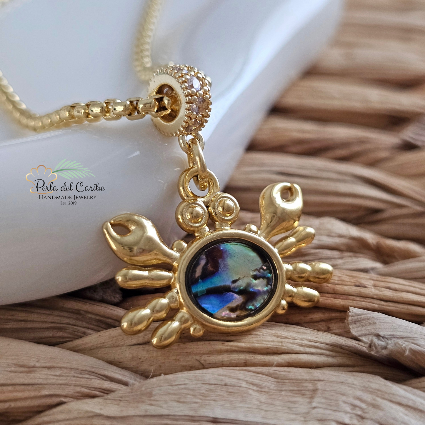 Abalone Shell Crab Chain