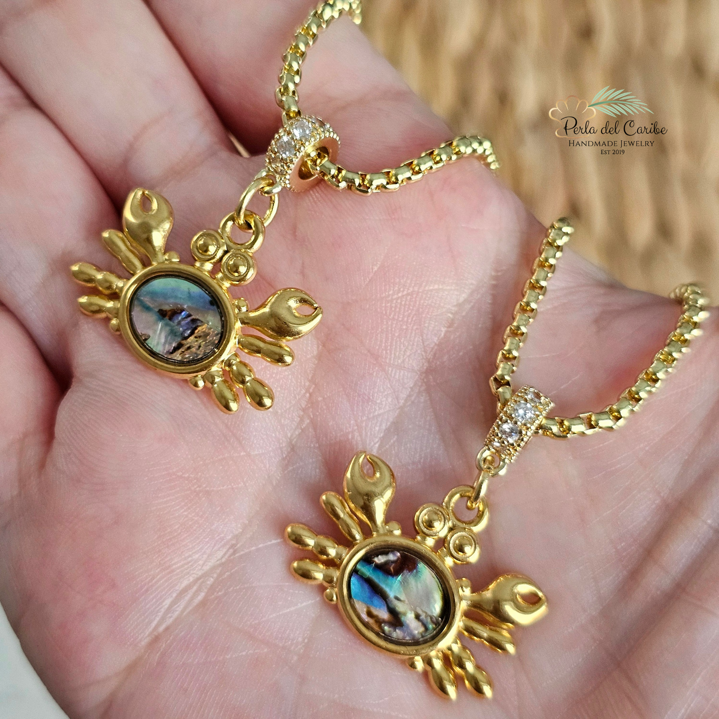 Abalone Shell Crab Chain