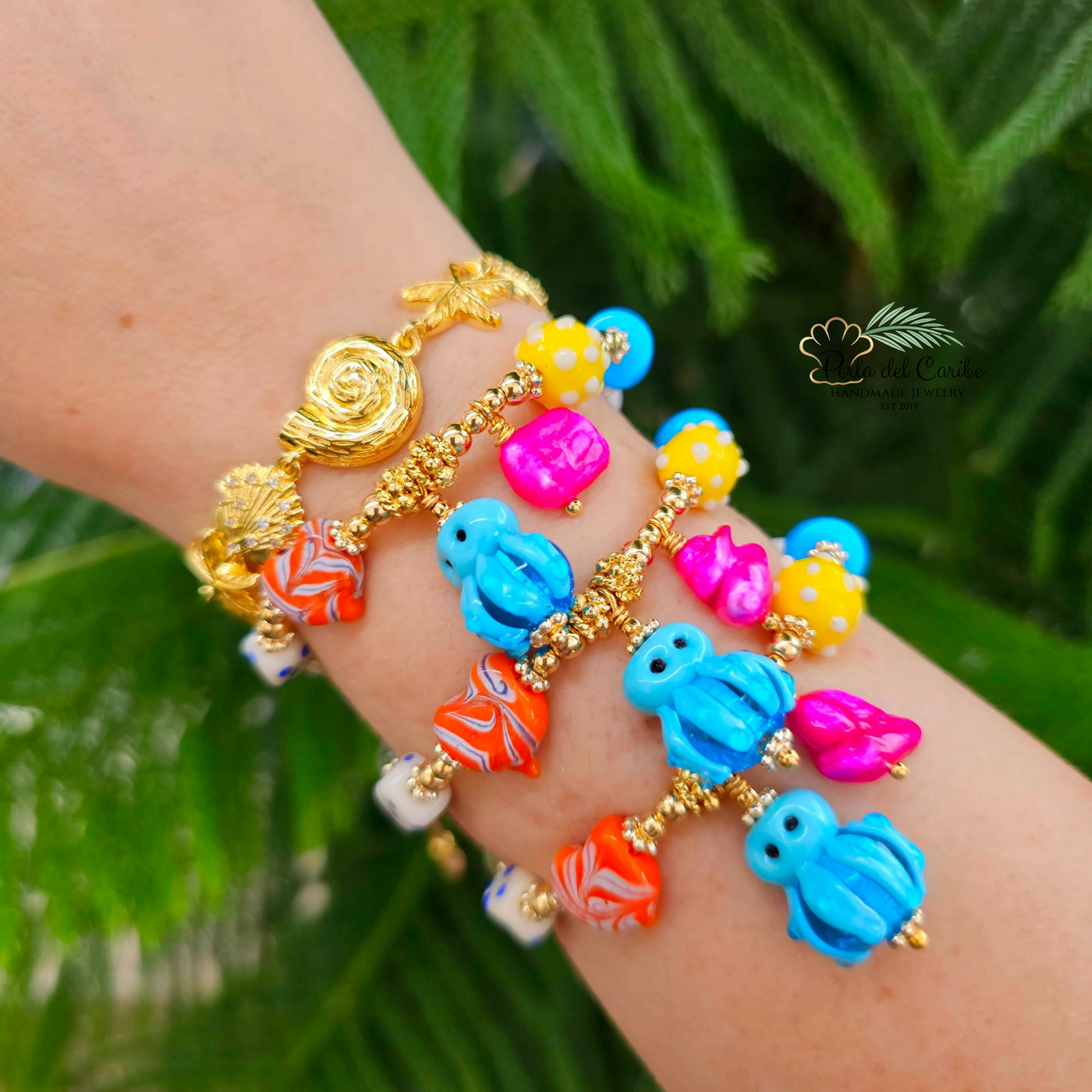 Pulpito Azul Adjustable Bracelet
