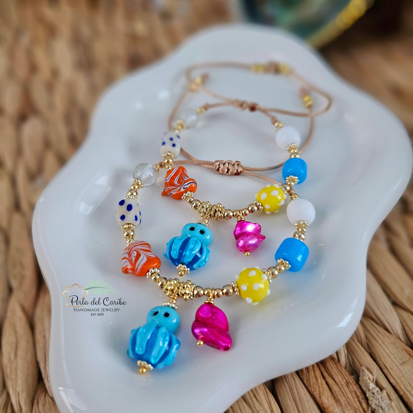Pulpito Azul Adjustable Bracelet