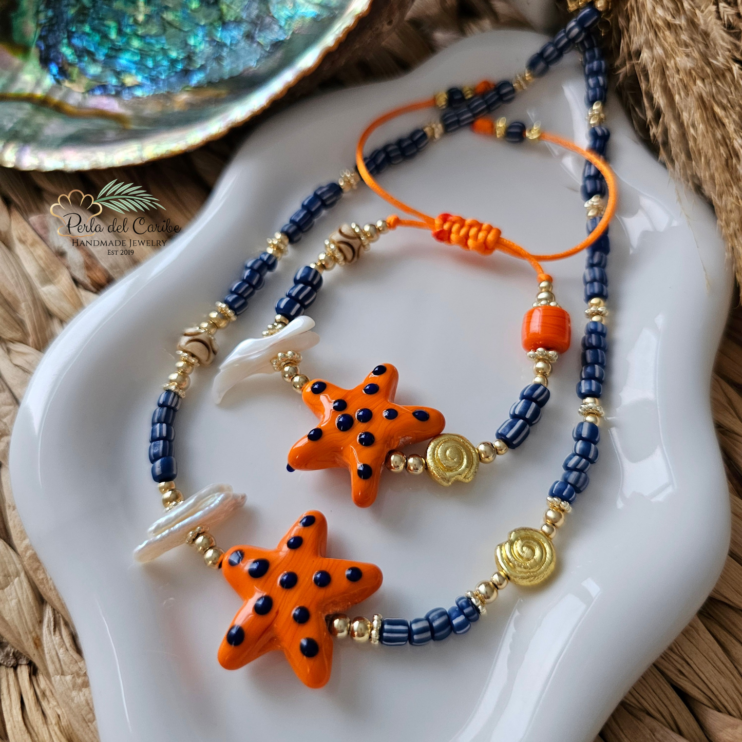 Murano Star Necklace