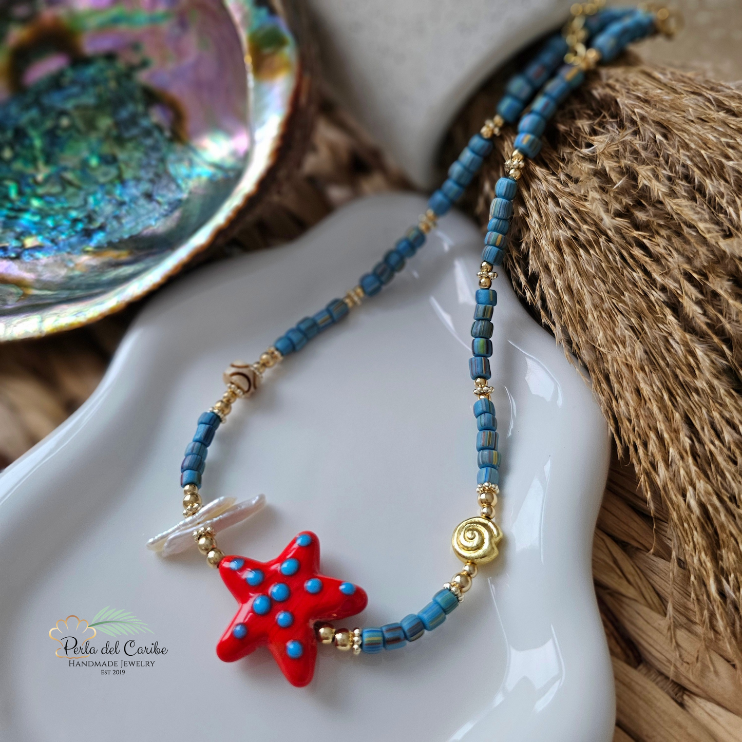 Murano Star Necklace