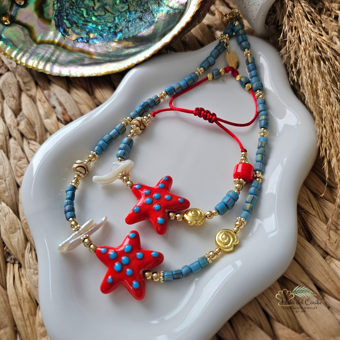 Murano Star Necklace