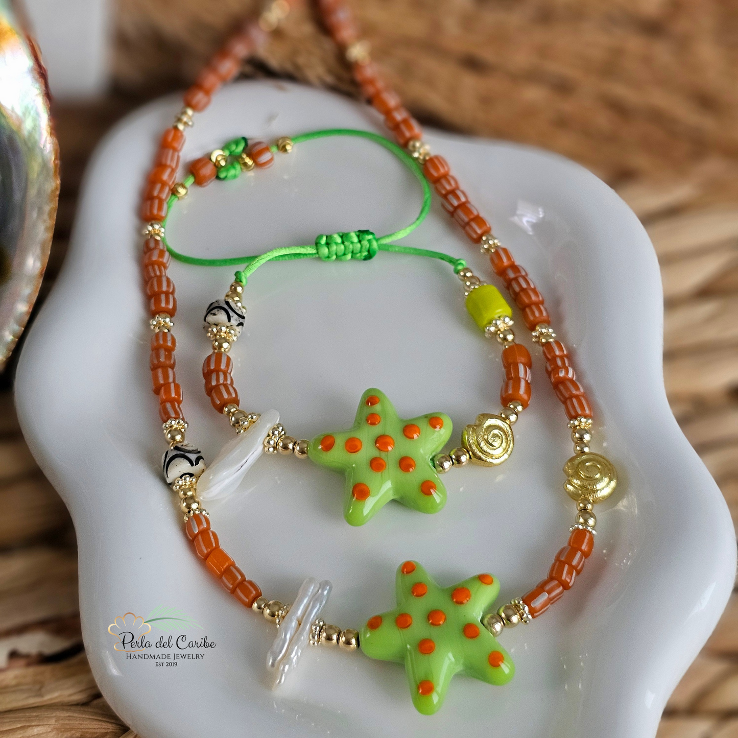 Murano Star Necklace