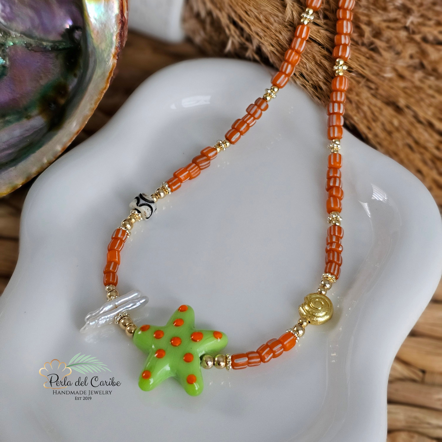 Murano Star Necklace