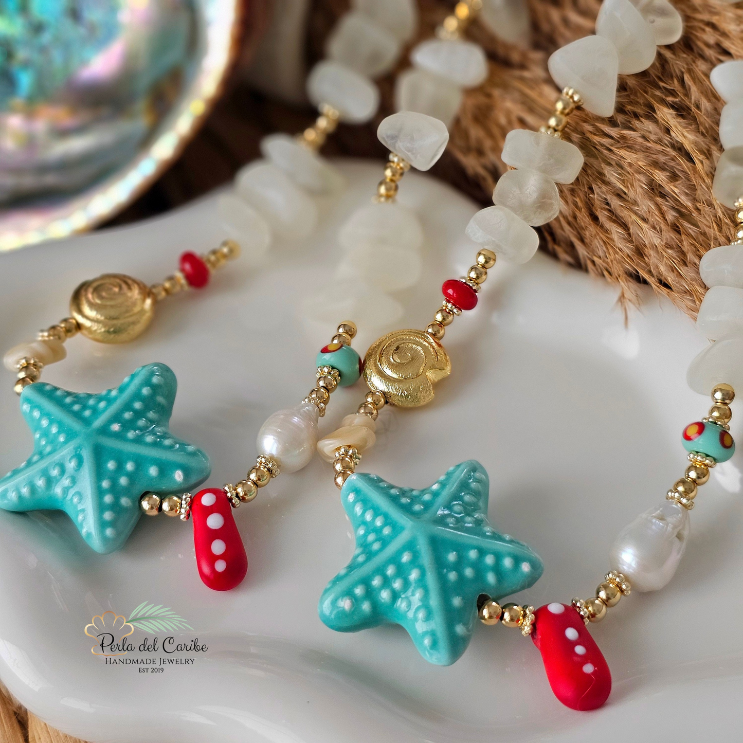 Chunky Starfish Choker