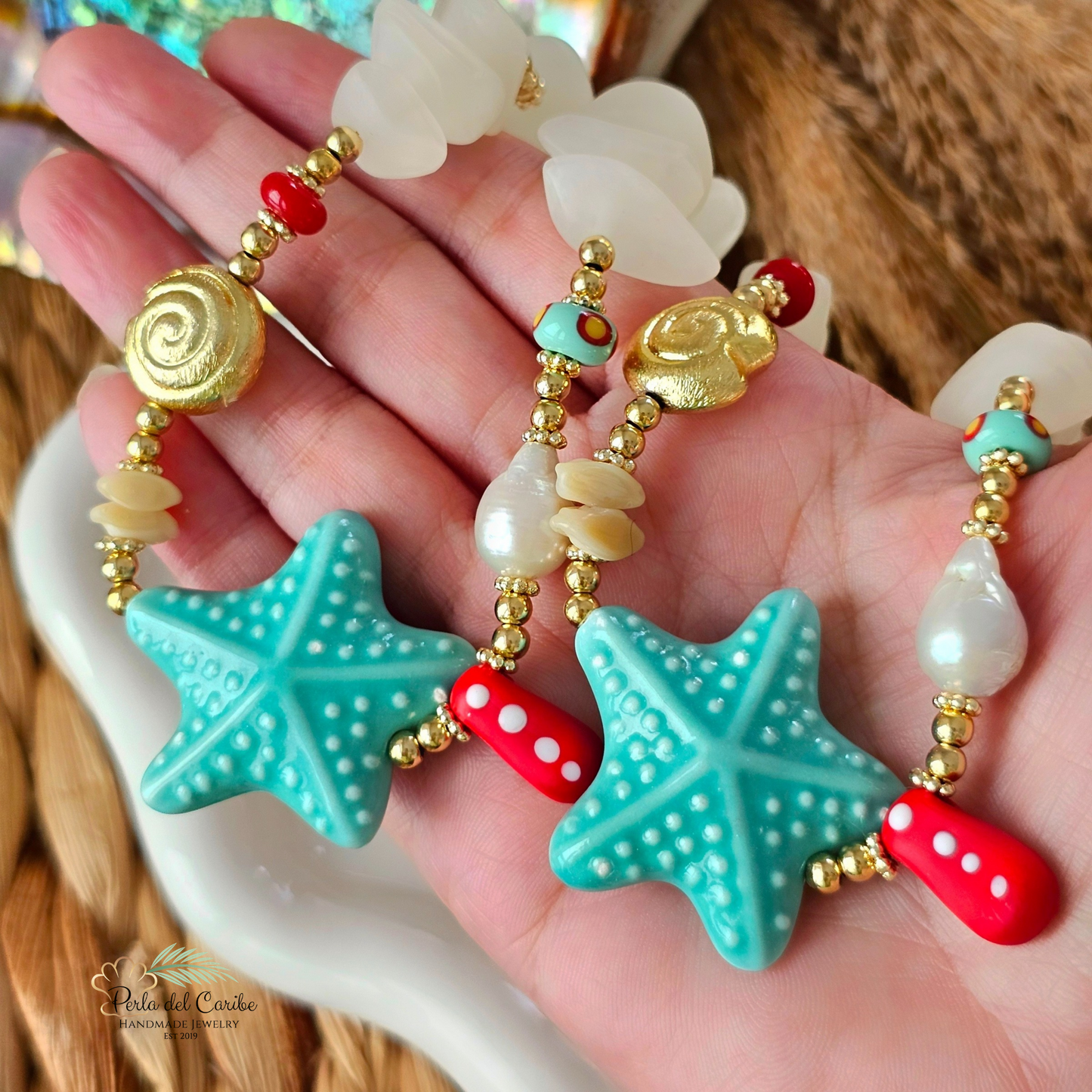 Chunky Starfish Choker