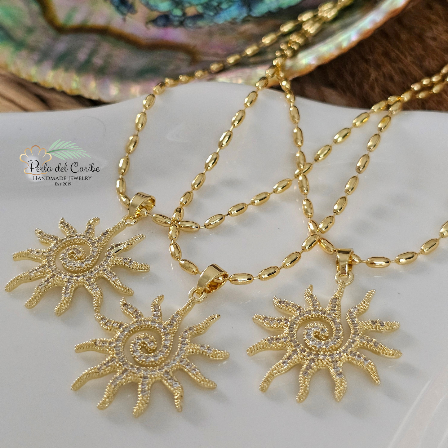 Zirconia Sun Chain