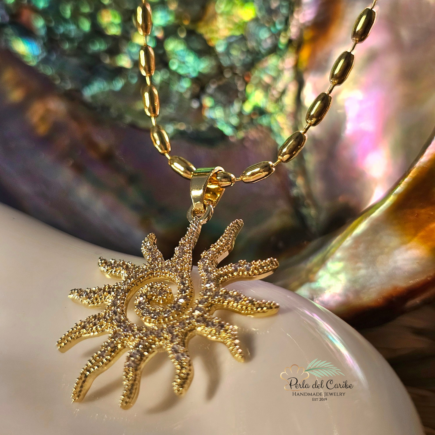 Zirconia Sun Chain