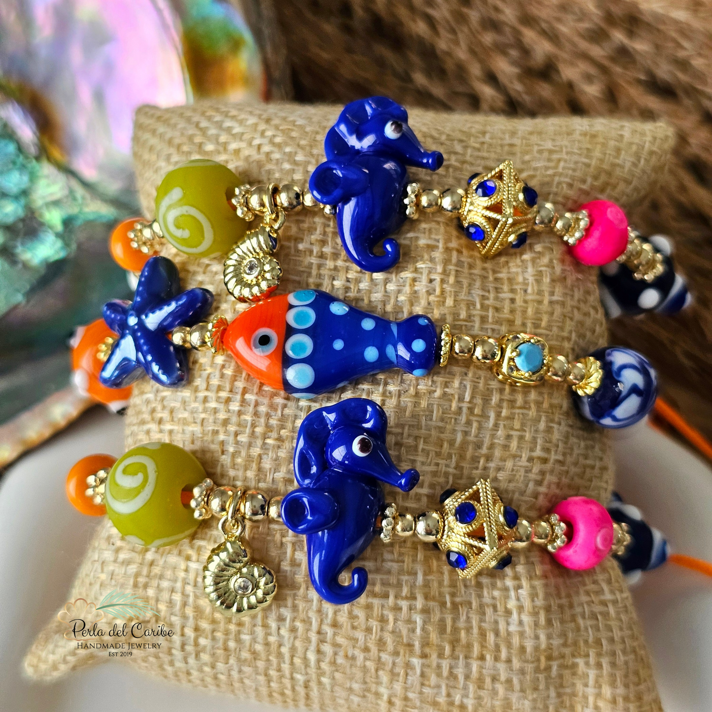 Seahorse/ Fish Bracelet