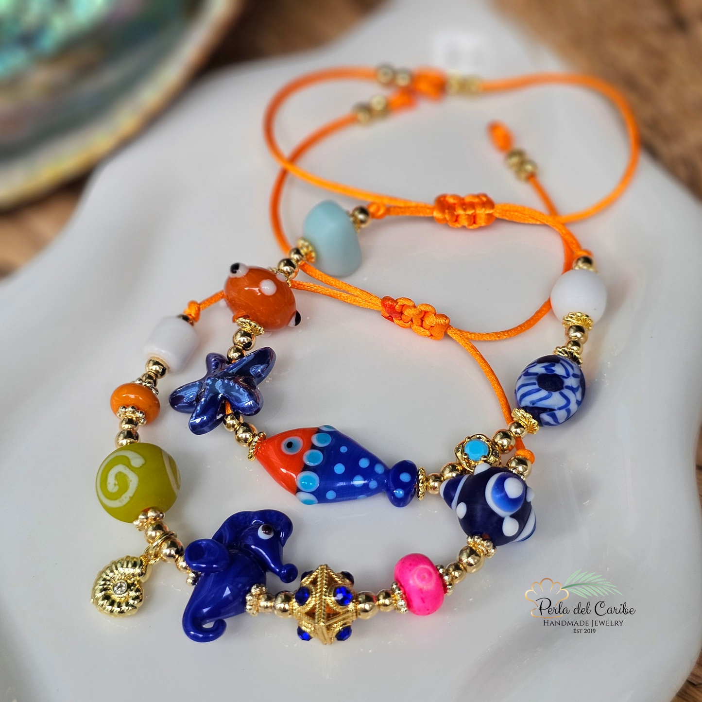 Seahorse/ Fish Bracelet