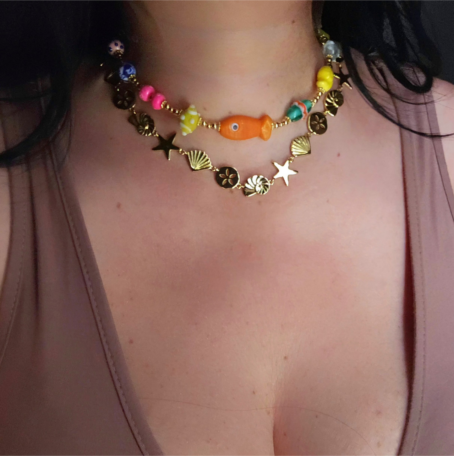 Murano Fish Choker