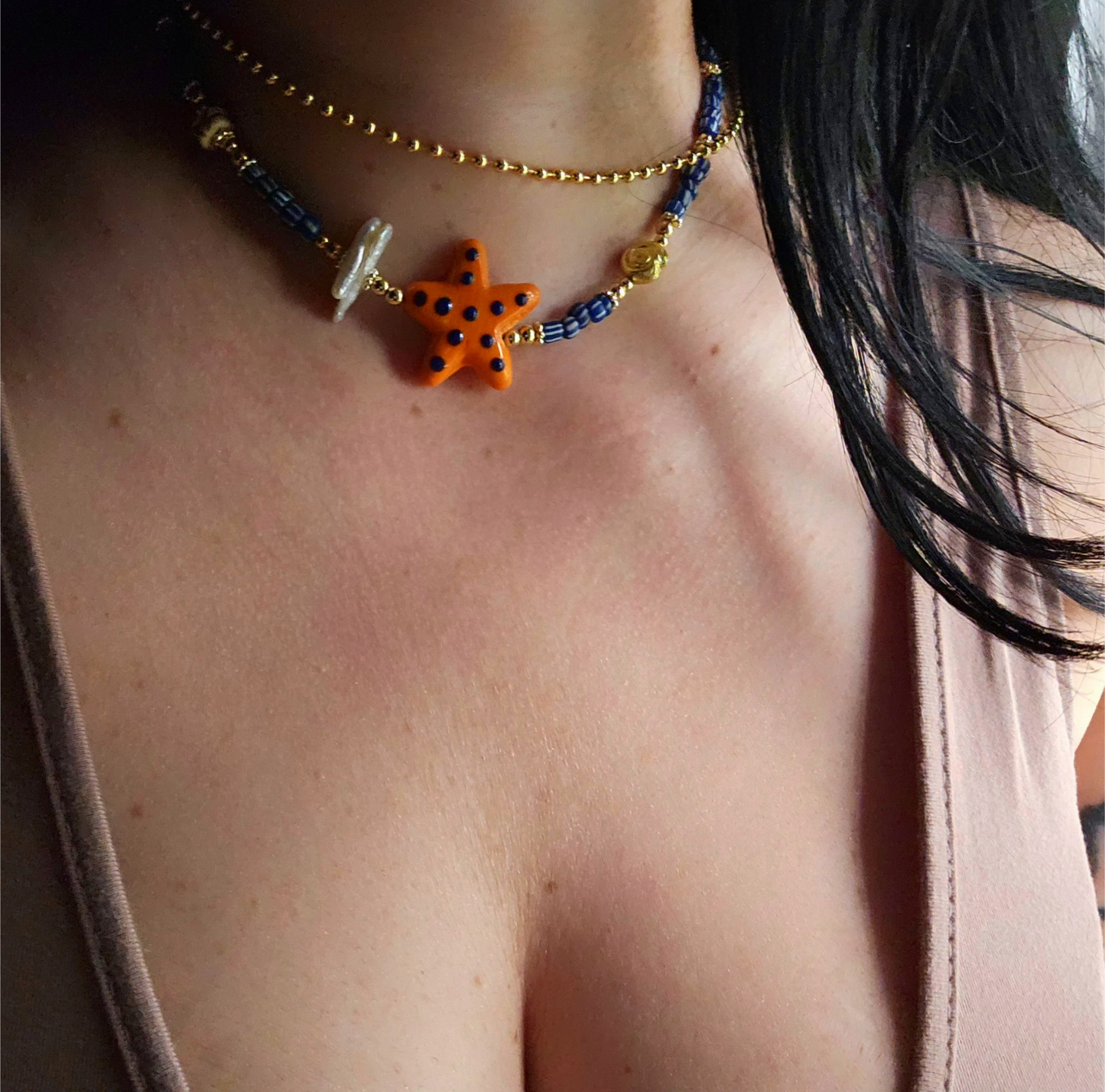 Murano Star Necklace