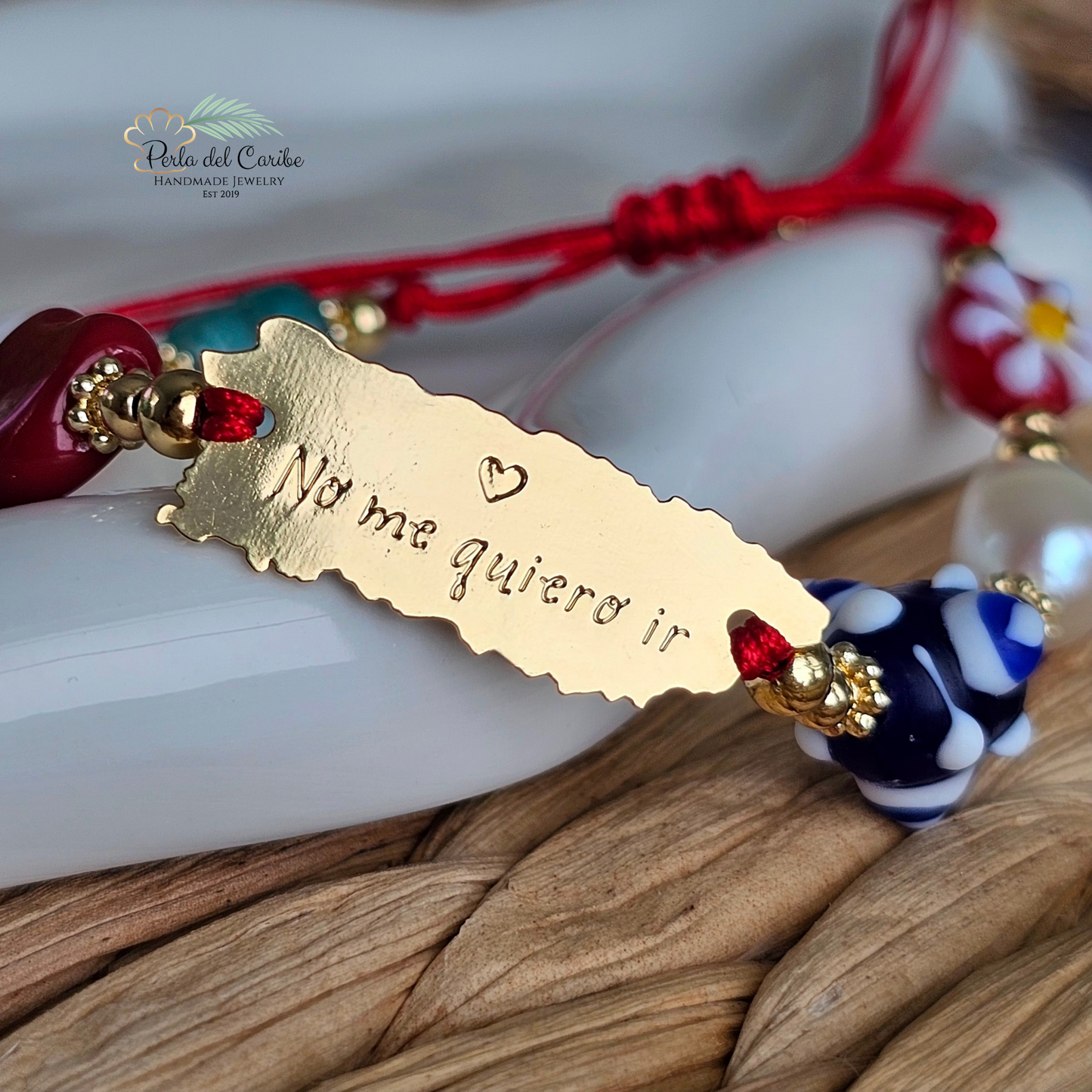 No Me Quiero Ir Cord Bracelet