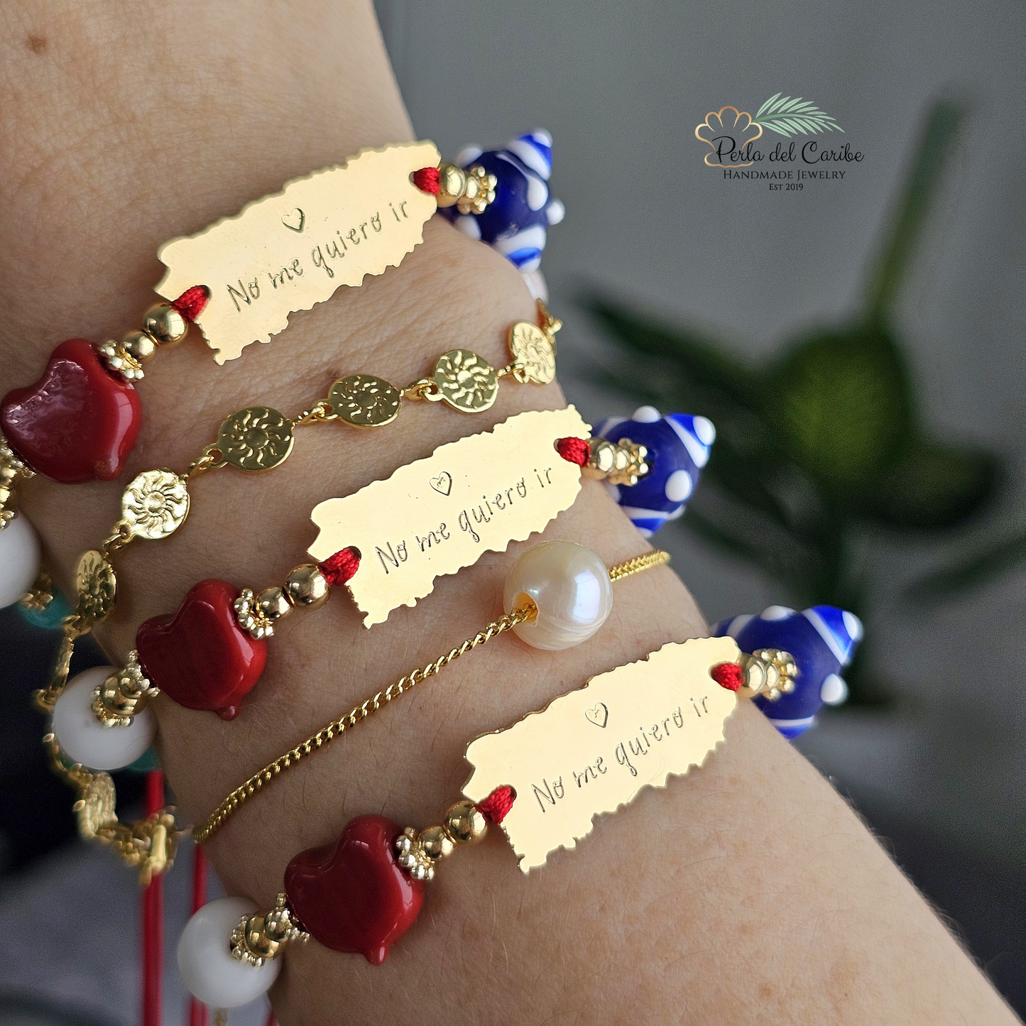 No Me Quiero Ir Cord Bracelet
