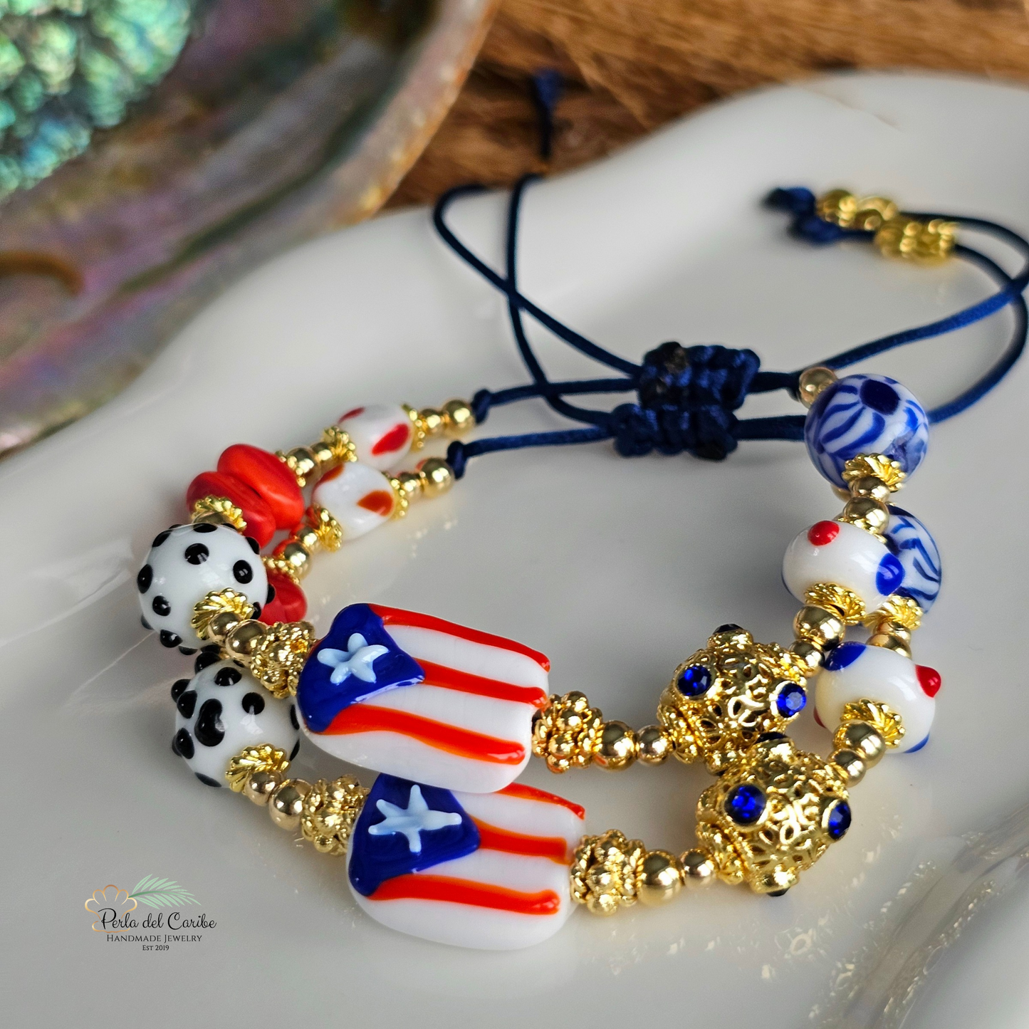Mi Bandera Adjustable Bracelet