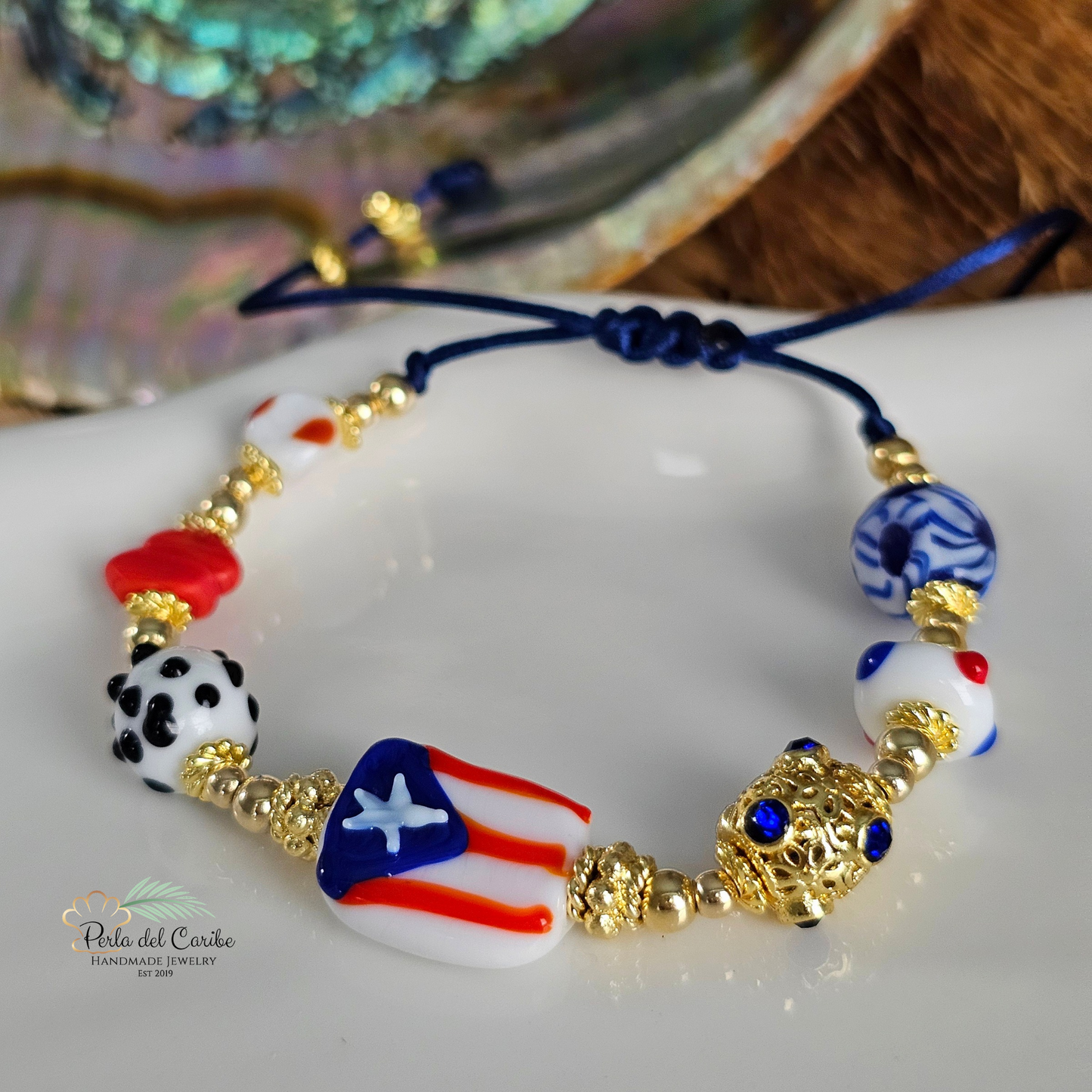 Mi Bandera Adjustable Bracelet