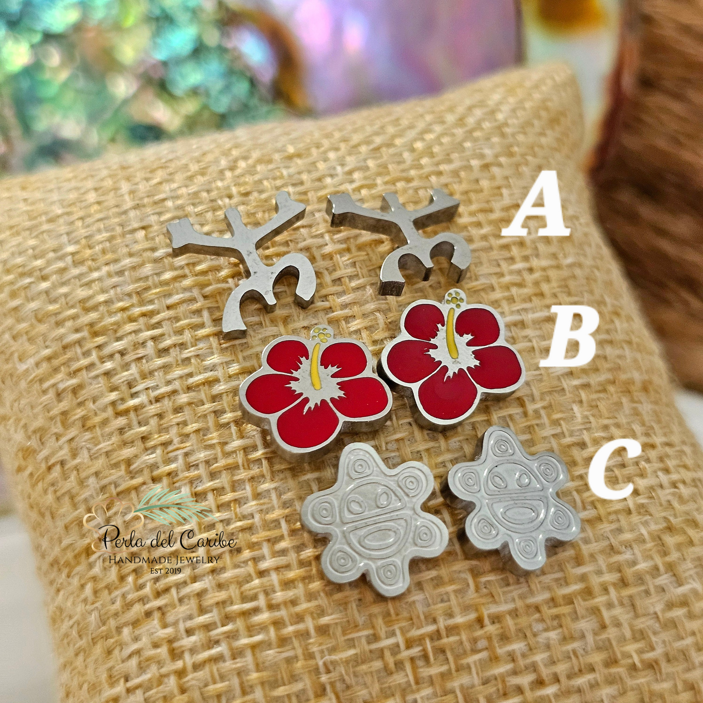 Pe Erre Studs / Chain