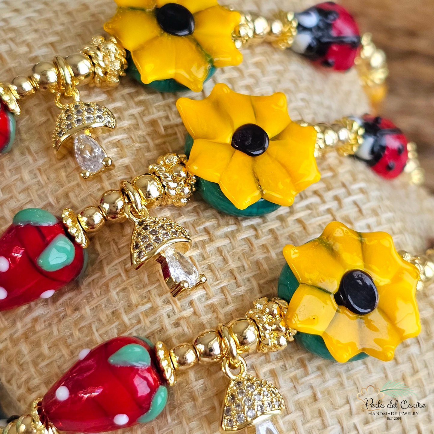 Sunflower Garden Bracelet